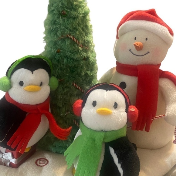 HALLMARK Very Merry Trio Jingle Pals Rockin’ Around Tree Music Lights 20… - Picture 3 of 11